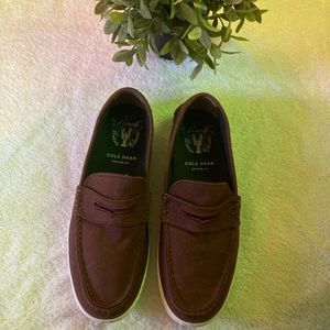 Cole Han amén’s Pinch Weekender slip -on Loafers burgundy pacific:10 $60